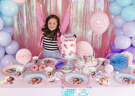 Pappbecher Gabby’s Dollhouse Mix 250 ml 6 Stk