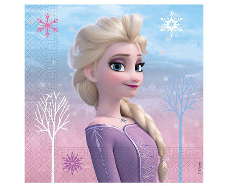 Frozen 2 paper napkins, size 33x33 cm, 20 pcs.