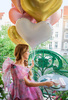 Foil balloon Heart, 75x64.5 cm, white