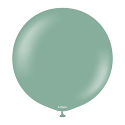 Latex Balloons Kalisan Retro Sage, 60cm, 2 pcs.