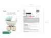 Folienballon, Kinderwagen, Mix, 59x74 cm, 1 Stk.