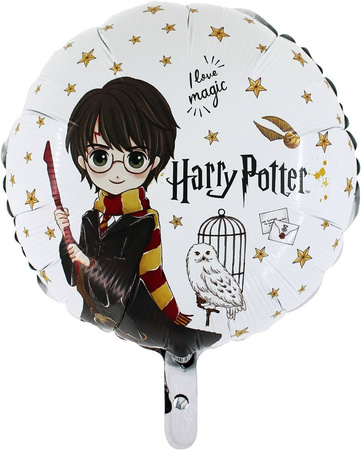 Harry Potter Foil Balloon Round 46cm Grabo