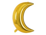 Folienballonmond, 60 cm, Gold