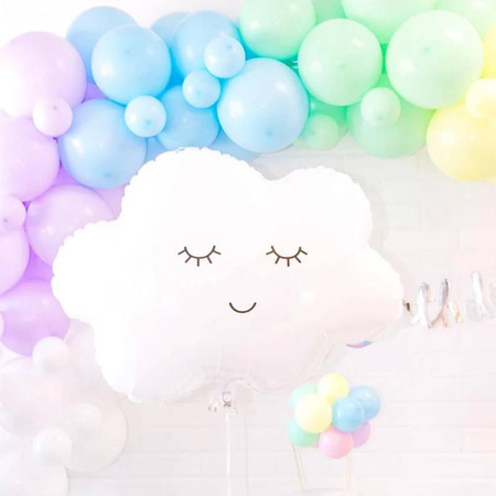 Folienballon White Cloud, 63 cm