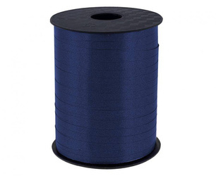 Plastic ribbon,  dark blue, 5mm / 458m