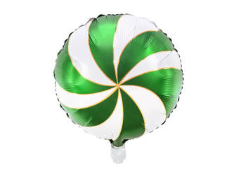 Candy foil balloon, 35 cm, green