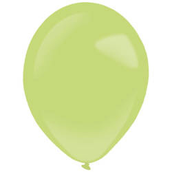 Kiwi-Latexballons, Decorator Fashion Kiwi Grün, 28cm, 50 Stk.