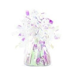 Ballongewicht, Folie, Blau schimmernd