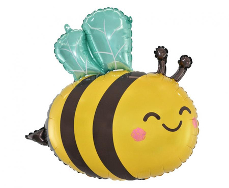 Foil Balloon Bee, 50x54cm