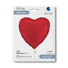 Folienballon - Rotes Herz 46 cm, Ruby Satin Grabo