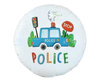 Polizei Folienballon, Polizei - 45 cm