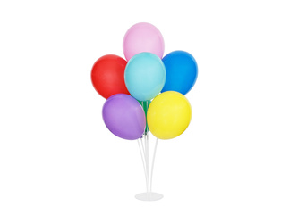 Balloon Stand for seven balloons, 72 cm – Transparent
