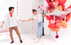 Confetti Hearts, 1,6x1,6 cm, red, 15g