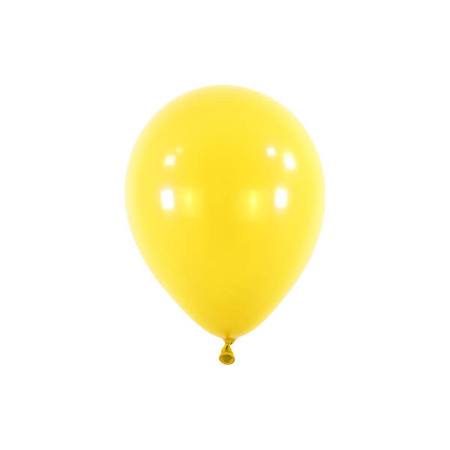 Latex balloons Decorator Standard Yellow Sunshine, 12cm, 100 pcs