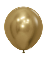 Sempertex Latexballons, Reflex Gold, 60cm, 1Stk.